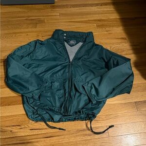 Vintage Woolrich Green Windbreaker Jacket